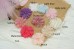 Crinkle Chiffon flower BALLERINA-PEARLS (M, 7cm), Pack of 2